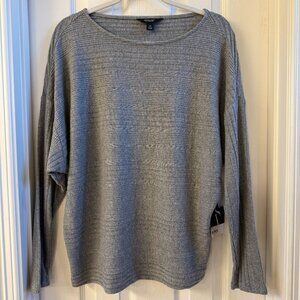 Simply Vera Lightweight Sweater, Gray, Dolman sleeve